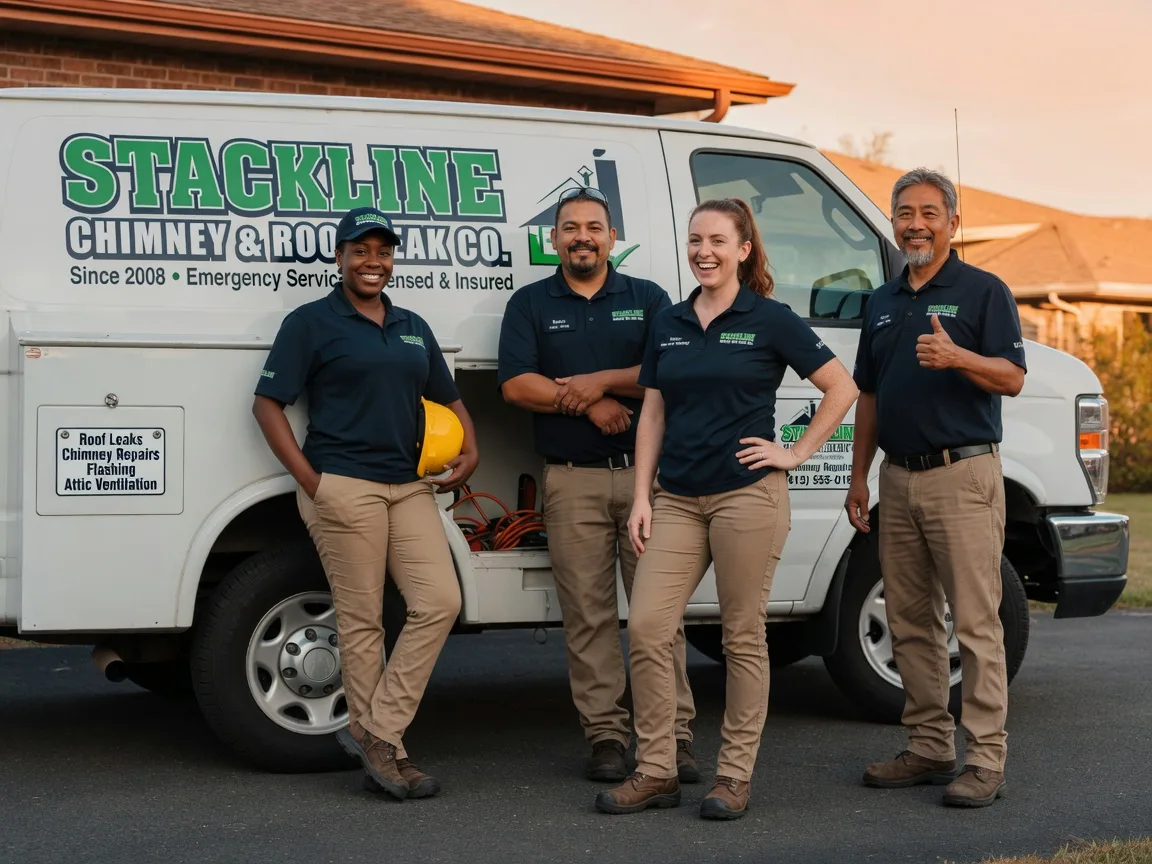 Chimney flashing repair company in Drury, MA